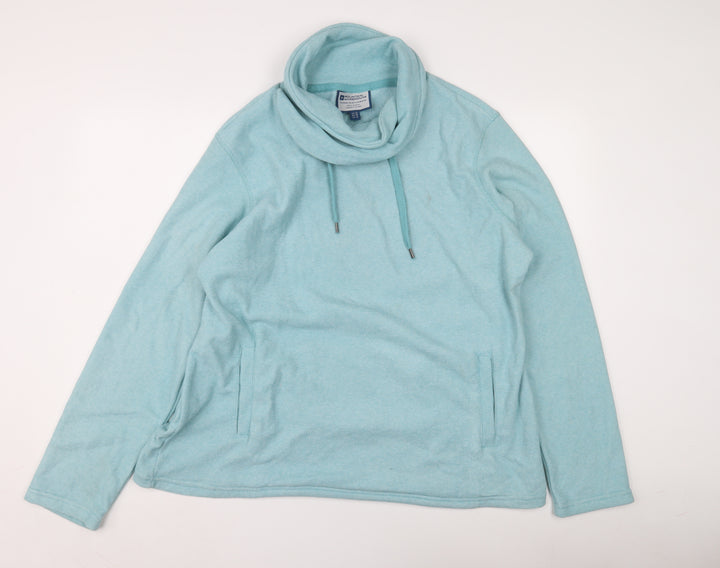 Mountain Warehouse Women's Blue Pullover Hoodie Size 20