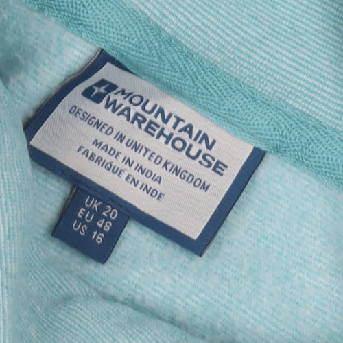 Mountain Warehouse Women's Blue Pullover Hoodie Size 20