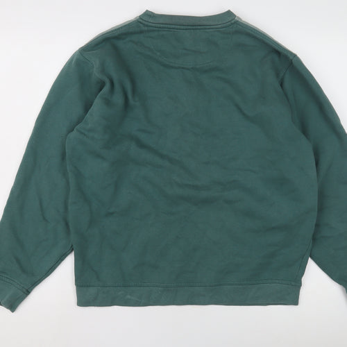 EWM Men's Green Pullover Sweatshirt M