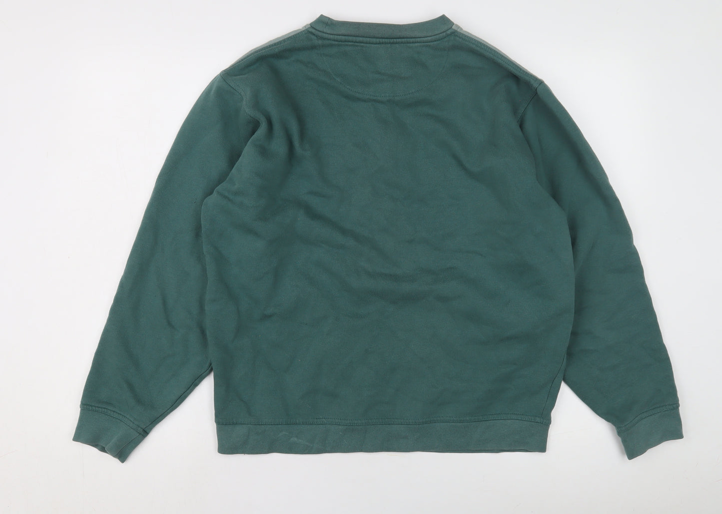 EWM Men's Green Pullover Sweatshirt M