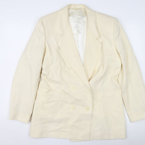 Country Casuals Women's Ivory Blazer Size 12
