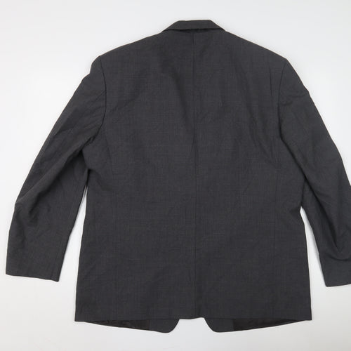 Ciro Citterio Men's Grey Blazer, Formal Business Jacket