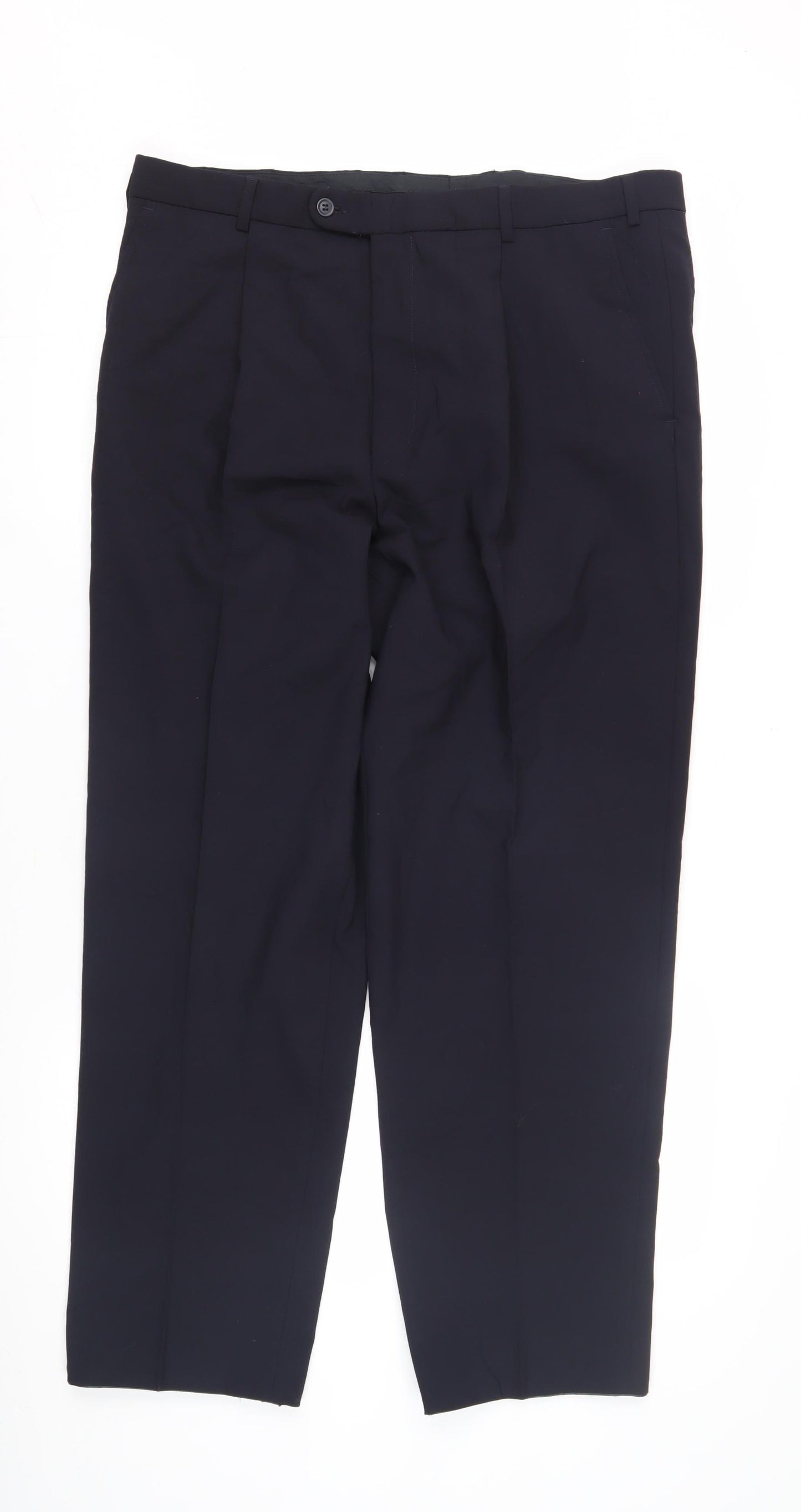 Ciro Citterio Men's Black Slim Dress Pants 38S