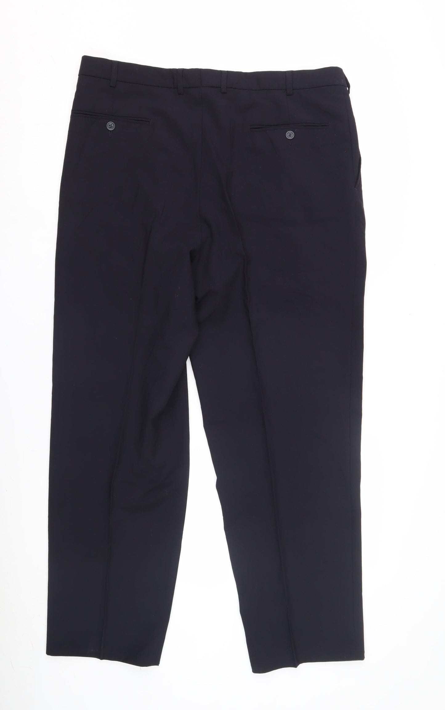Ciro Citterio Men's Black Slim Dress Pants 38S