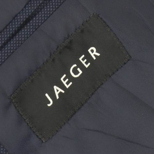 Jaeger Men's Blue Classic Blazer Jacket, 36R