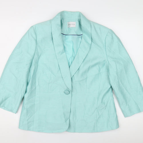 Eastex Women's Green Blazer Size 14 Formal Jacket