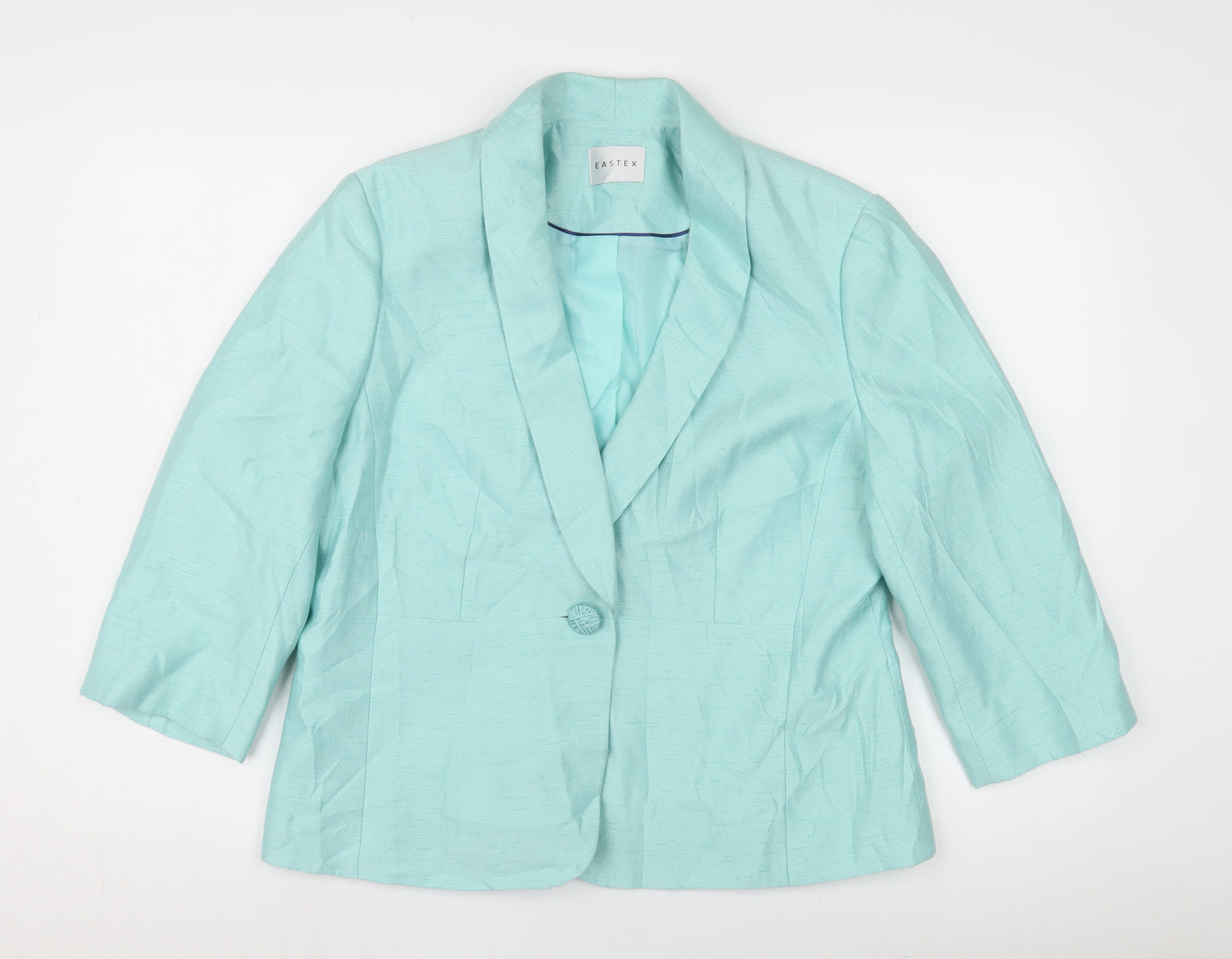 Eastex Women's Green Blazer Size 14 Formal Jacket