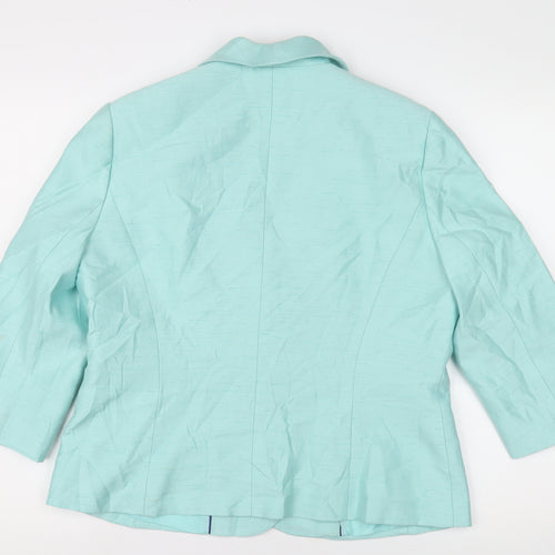 Eastex Women's Green Blazer Size 14 Formal Jacket