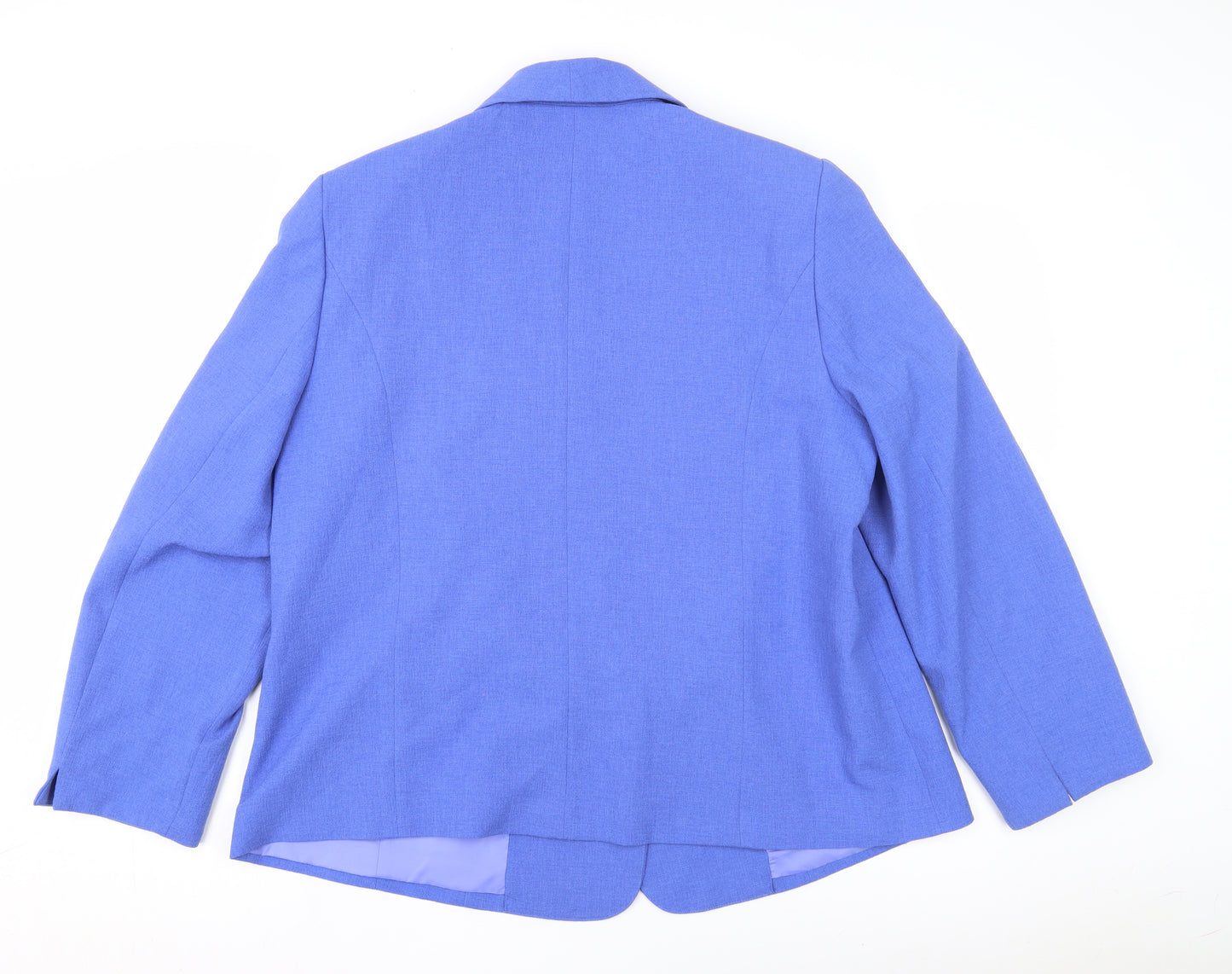Honor Millburn Blazer Women Blue Size 20 Business Jacket