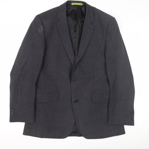 Burton Grey Men's Blazer, 38 Regular, Smart Casual