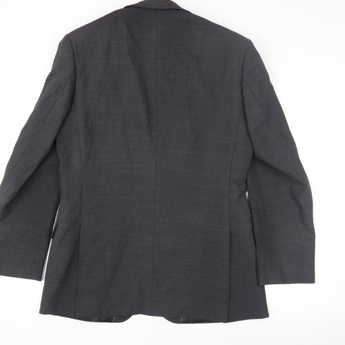 Burton Grey Men's Blazer, 38 Regular, Smart Casual