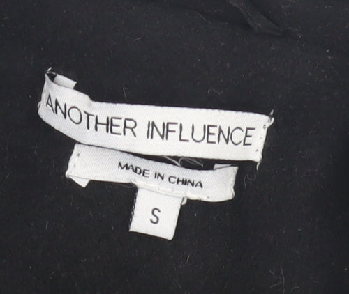 Another Influence Women's Black Wool Coat Size S
