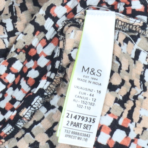 Marks and Spencer Women's Geometric Dress Size 16
