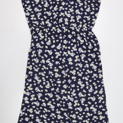 Joules Women's Floral Jersey Dress, Size 18, Multicoloured