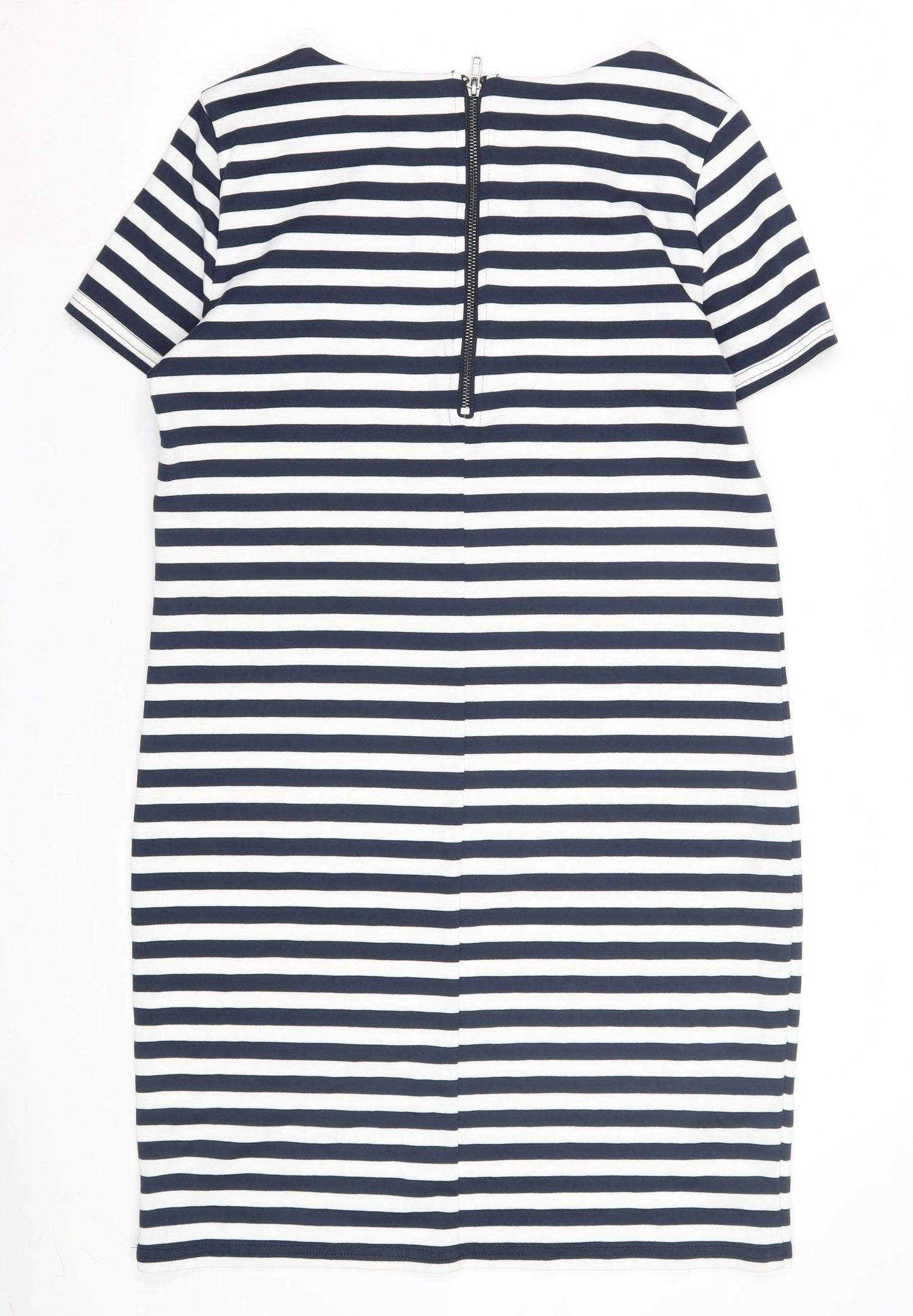 Vila Women's Multicoloured Striped Sheath Dress M