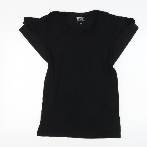 Trust Wearable Black Unisex T-Shirt, Size M