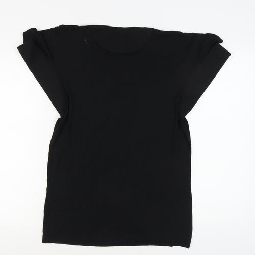 Trust Wearable Black Unisex T-Shirt, Size M