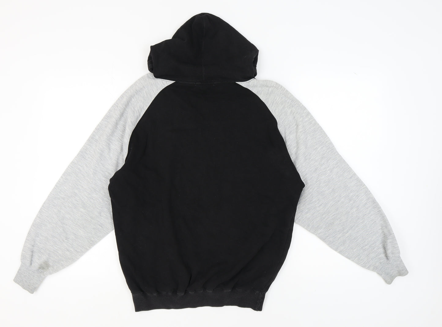 Bossini Unisex Black Hoodie M Sports Logo Graphic Print