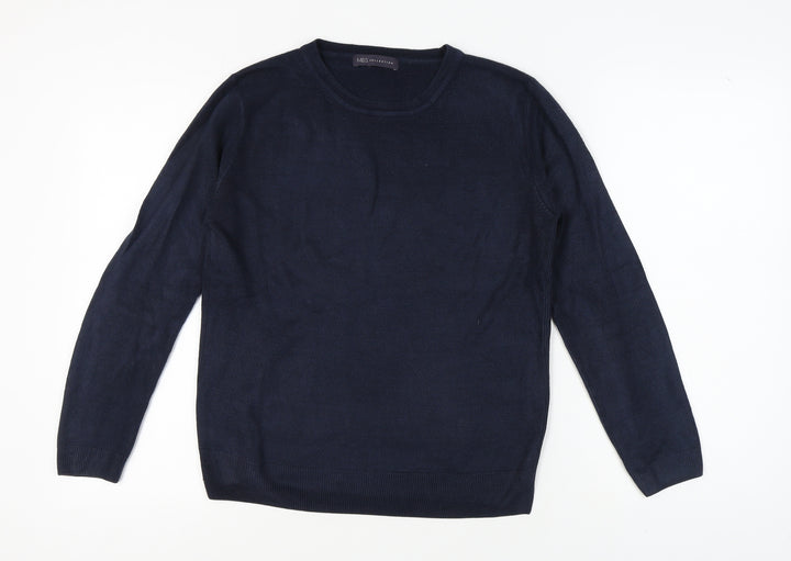 Marks and Spencer Women's Blue Pullover Jumper, Size 10