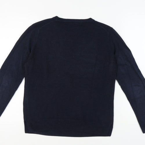 Marks and Spencer Women's Blue Pullover Jumper, Size 10