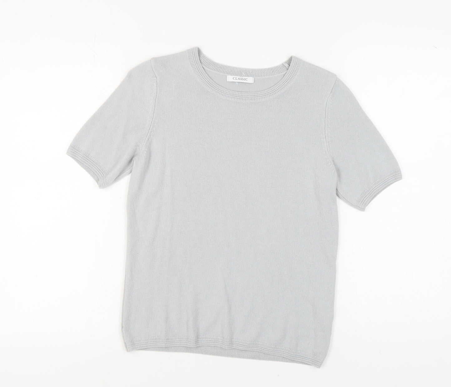 Marks and Spencer Women's Grey Pullover Jumper Size 10