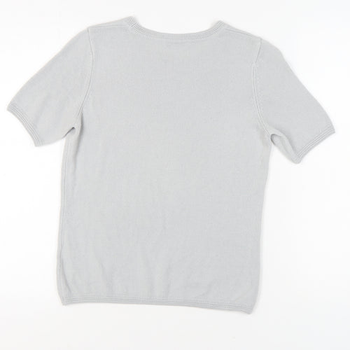 Marks and Spencer Women's Grey Pullover Jumper Size 10