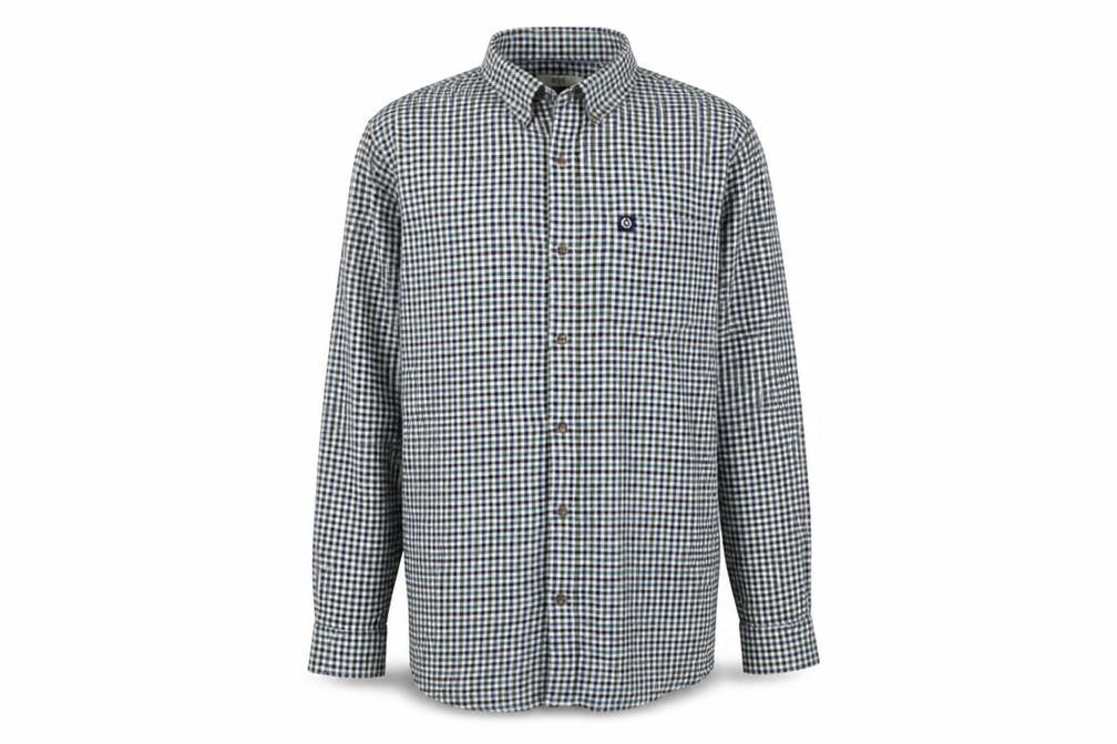 Front view of Marks & Spencer Men's Multicoloured XL Check Shirt