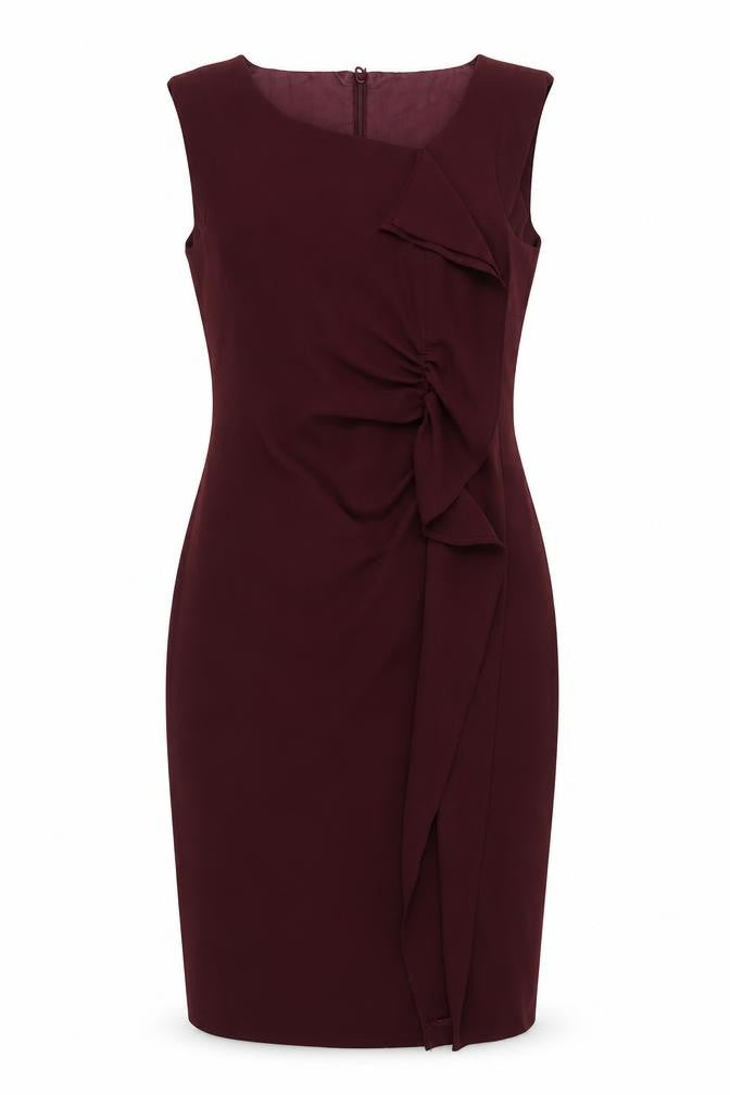 Front view of Marks & Spencer Women's Red Sheath Dress, S