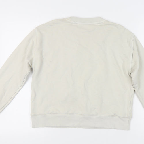 Marks and Spencer Women's White Pullover Sweatshirt Size S