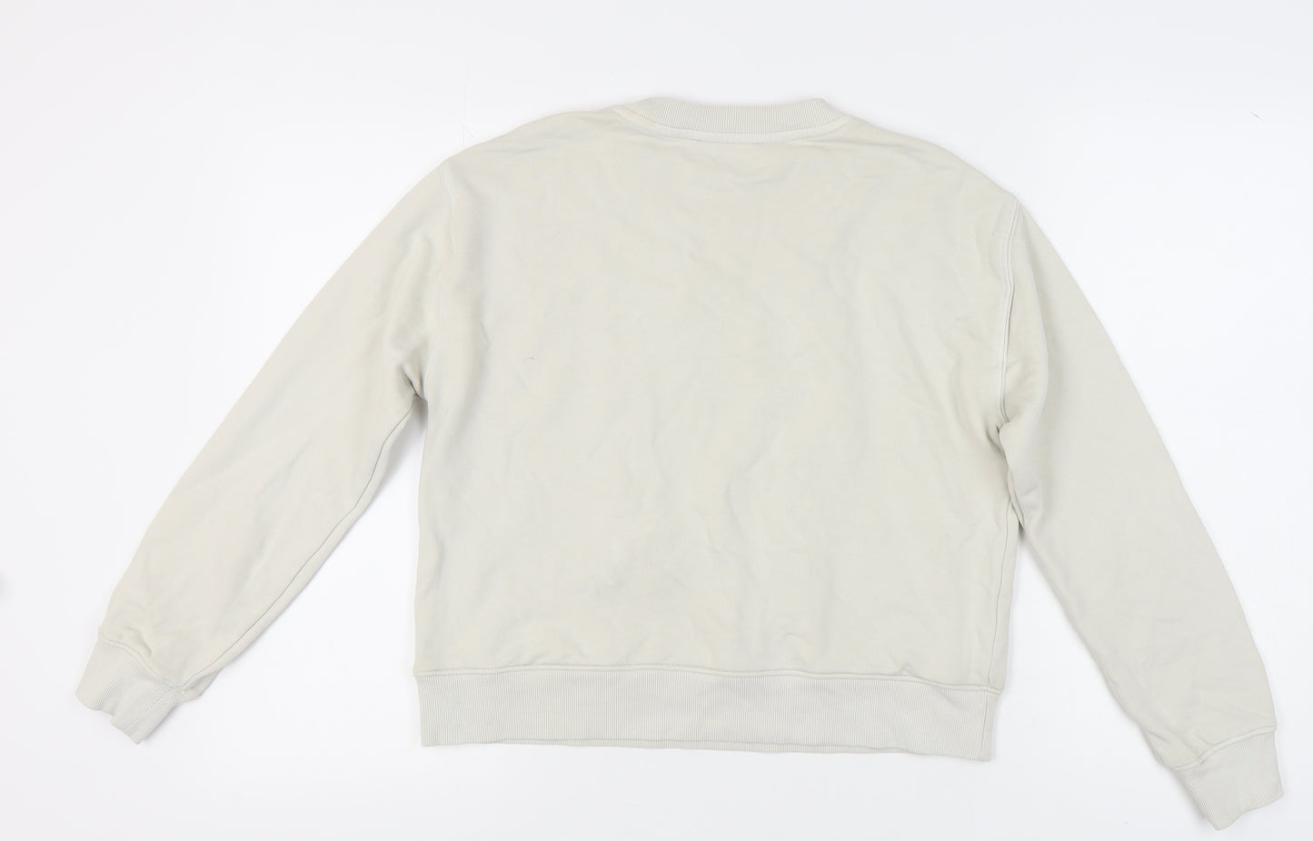 Marks and Spencer Women's White Pullover Sweatshirt Size S
