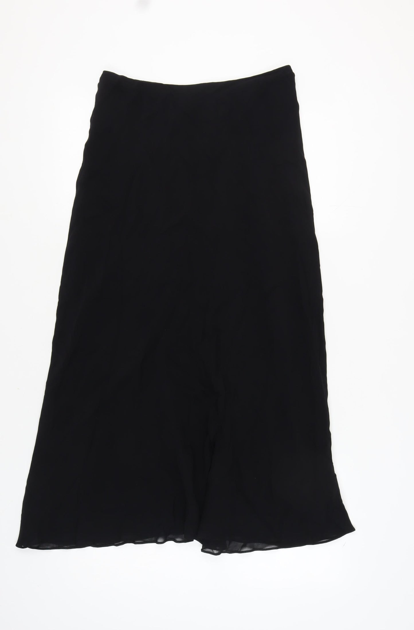 Marks and Spencer Women's Black Midi Skirt Size 14