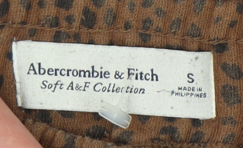 Abercrombie & Fitch Women's Brown Jogger Trousers S