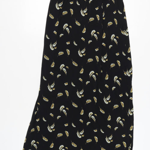 Next Women's Black Halter Dress, Size 8, Summer Chic