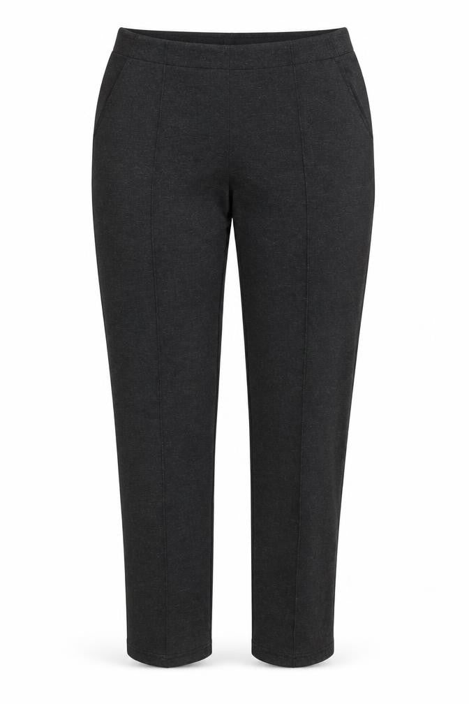 Front view of Marks & Spencer Women's Black Trousers, size 14