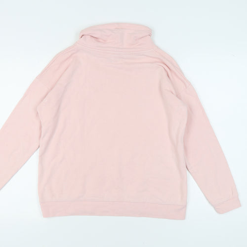 John Lewis Women’s Pink Cowl Neck Sweatshirt, Size 12