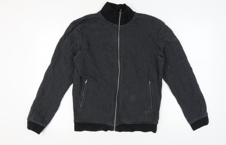 Next Men's Black Full Zip Hoodie M