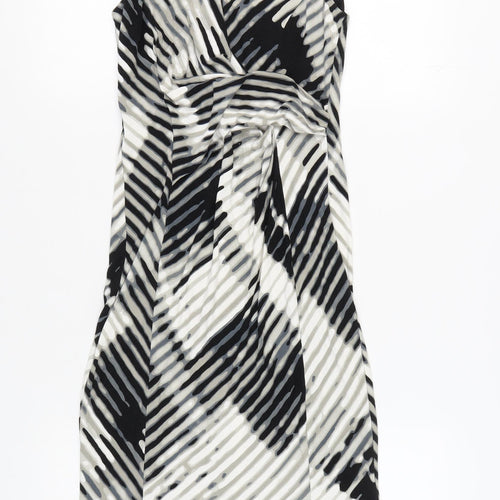 Per Una Women's Multicoloured Geometric Dress Size 10