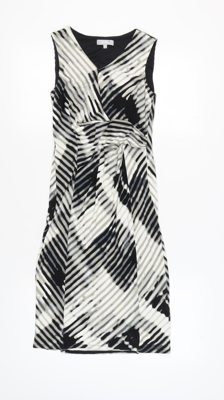 Per Una Women's Multicoloured Geometric Dress Size 10