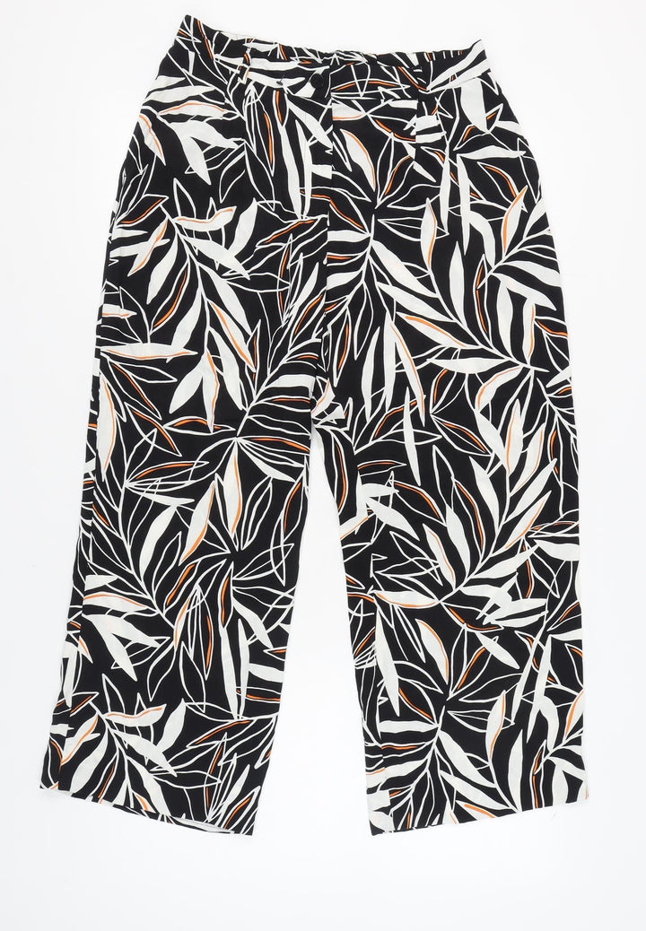 Damart Women's Multicoloured Floral Trousers Size 14
