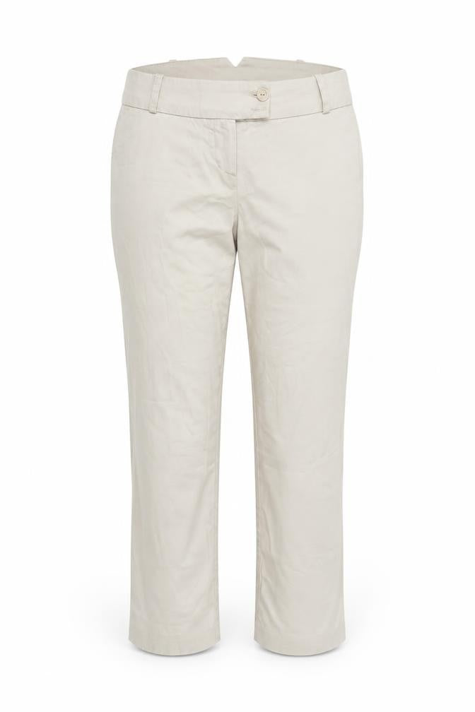 Front view of Matalan Women's Beige Chino Trousers, size 8