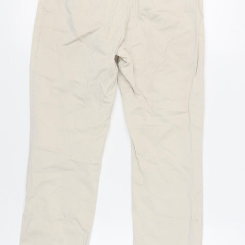 Matalan Women's Beige Chino Trousers Size 8