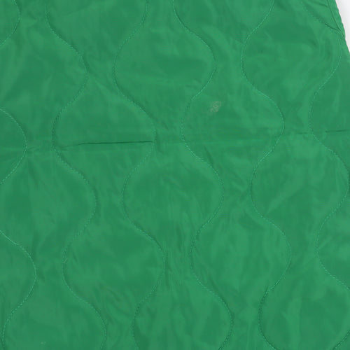 PrettyLittleThing Women's Green Waistcoat, Size 6, Buttoned