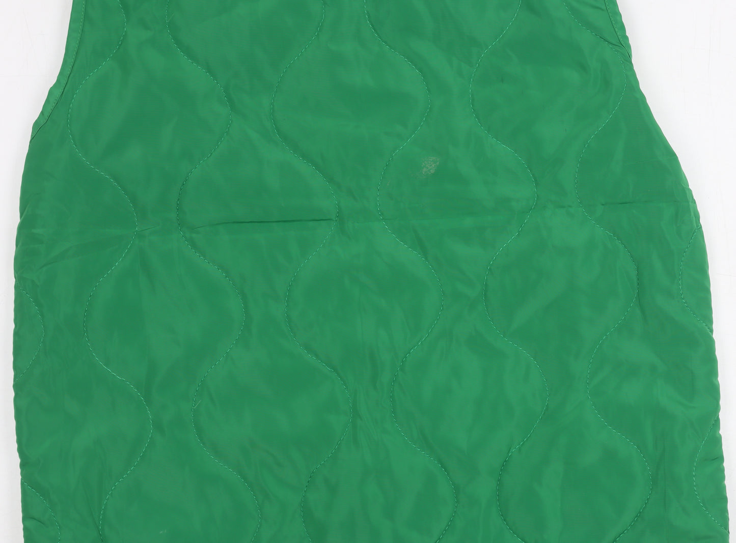 PrettyLittleThing Women's Green Waistcoat, Size 6, Buttoned