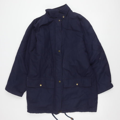 St Michael Men's Blue Anorak Jacket L Regular