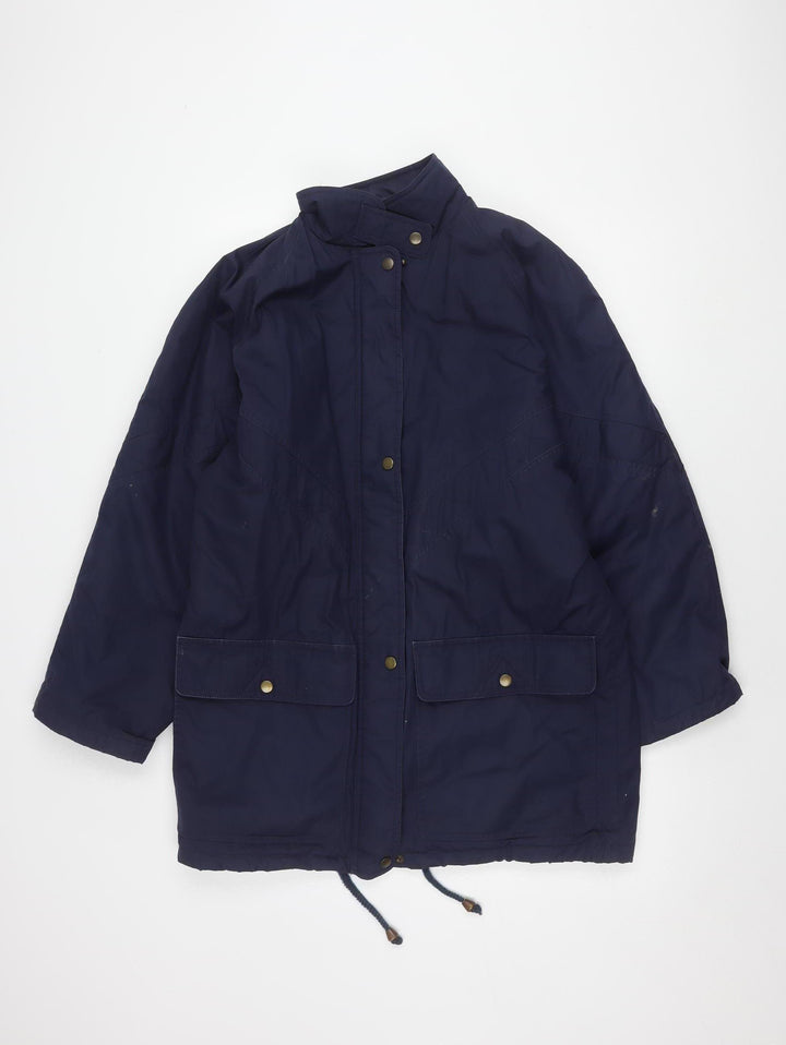 St Michael Men's Blue Anorak Jacket L Regular