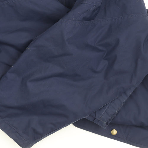 St Michael Men's Blue Anorak Jacket L Regular