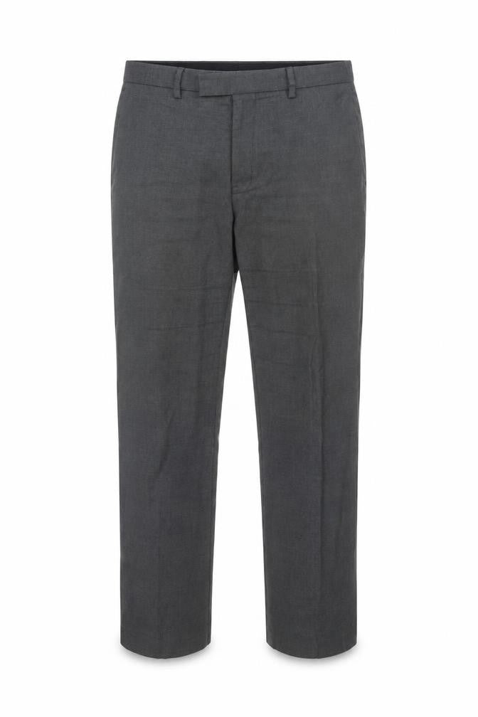 Front view of Marks & Spencer Men's Blue Regular Fit Trousers