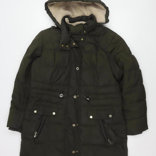 Marks and Spencer Women's Green L Puffer Jacket
