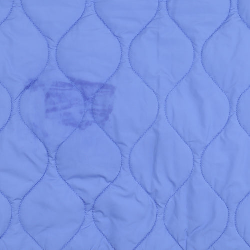 Marks and Spencer Women's Blue Quilted Waistcoat Size 16