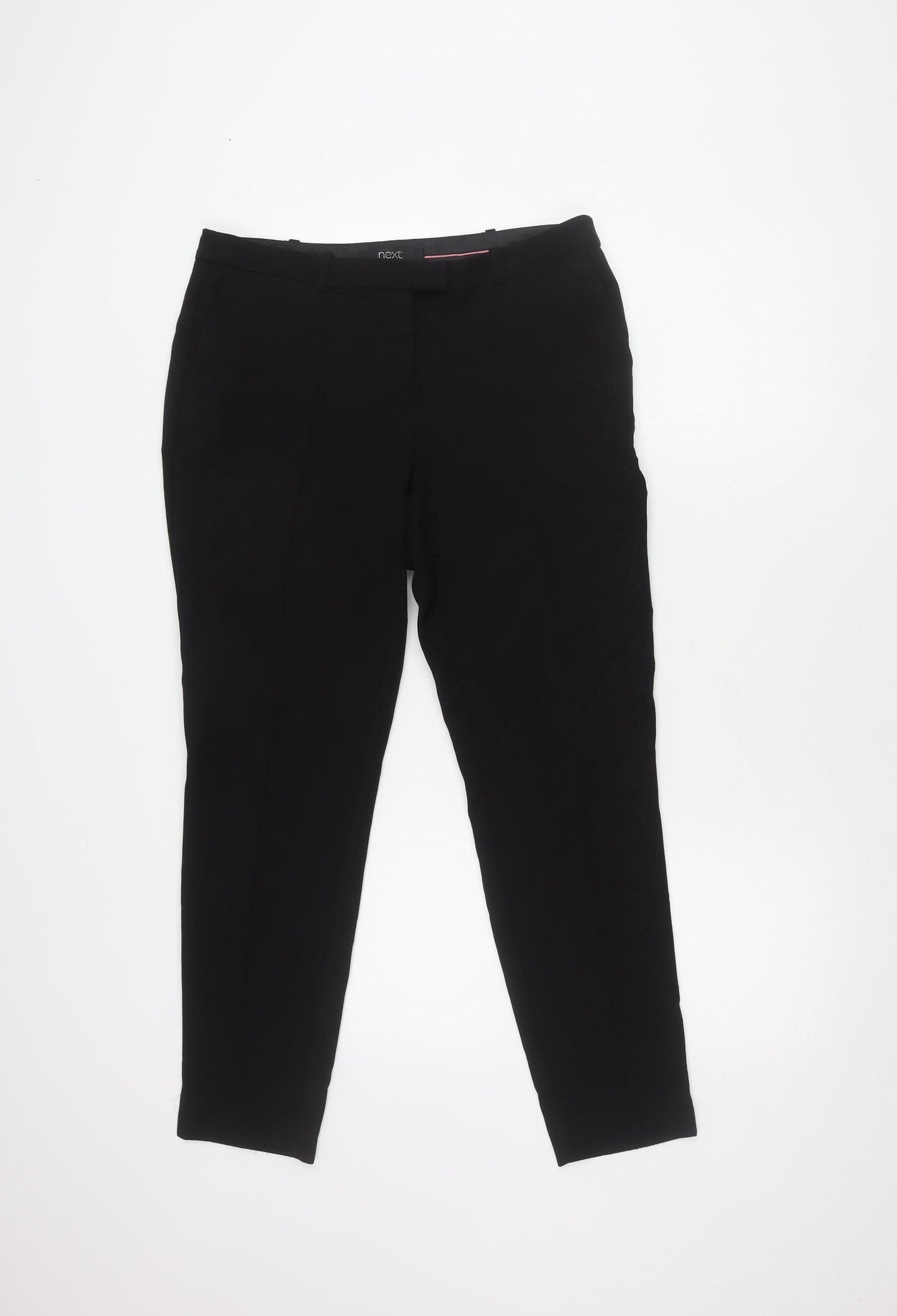 Next Women's Black Tapered Trousers Size 10